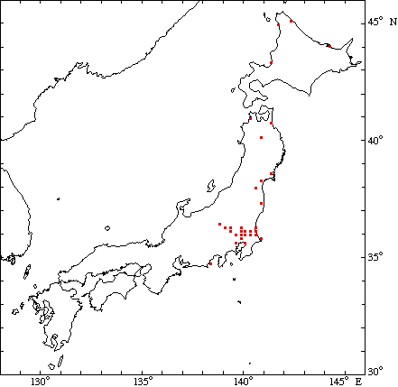 マルタ分布図