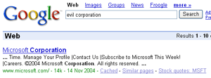 evil corporation